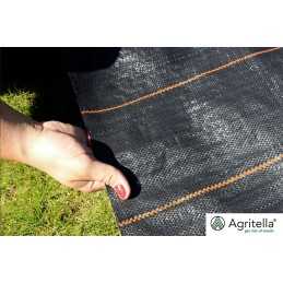 🌟_xDF1F_ labai storas agritella premium mulčiavimo audinys 110g vienam metrui 0,8x1m juodas