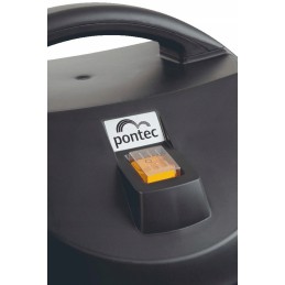 Pontec Pondomatic tvenkinio dulkių siurblys 3000 lh 1400 vatų 4 metrų žarna