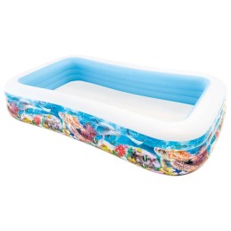 Pripučiamas baseinas su žuvimi 305 x 183 x 56 cm intex 58485