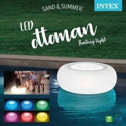 Peldošā piepūšamā baseina lampa Osmaņu LED 86