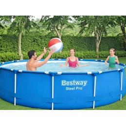 Bestway karkasa baseins 396x84cm 8in1 5612e