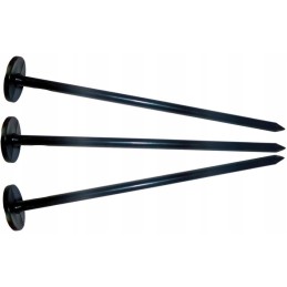 Agrotekstilė gf juoda 1,1x200m50g + smeigtukų rinkinys