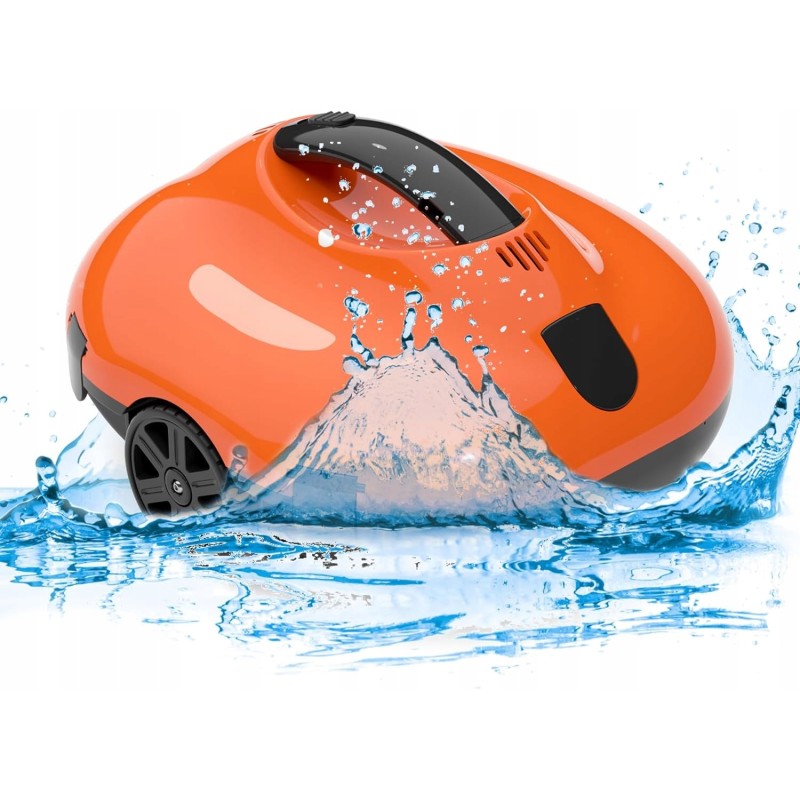 Belaidis baseino dulkių siurblys, valymo robotas, 150 min irishom