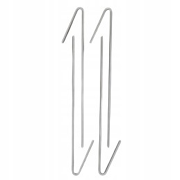 Plieniniai kaiščių inkarai palapinei geotinkleliui 50cm. 100 vnt. ekologiškas