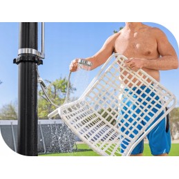 Saulės lauko sodo dušas 20l baseinas 58695 modelis 2024