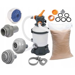 Bestway smėlio baseino siurblys, nemokamas smėlis