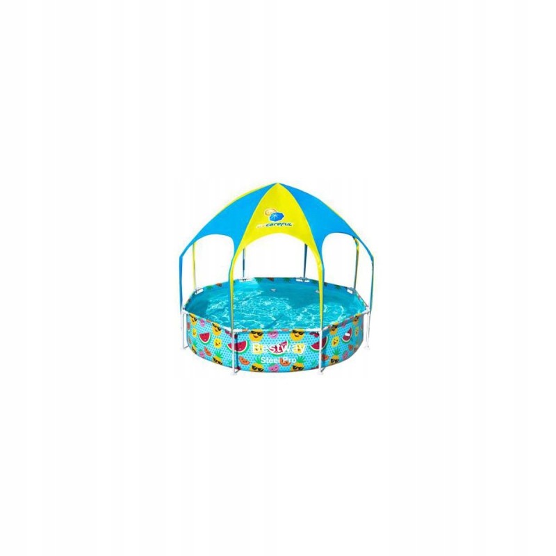 Apvalaus rėmo baseinas vaikams 244x244cm 1690l