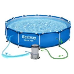 Bestway plieno pro sodo plieno baseinas