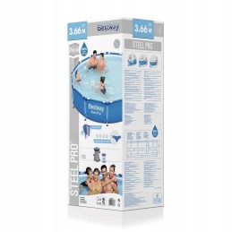 Bestway plieno pro sodo plieno baseinas