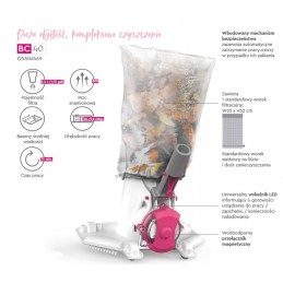 Dulkių siurblys baseinui ir SPA iki 25m3 bwt bc40