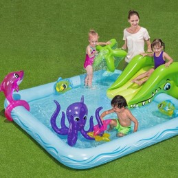 Vaikų baseinas, sodas, didelė pripučiama žaidimų aikštelė, pripučiamas kamuolys