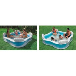 Intex relaksacinis šeimyninis baseinas 4 asmenims, 229x229x66cm