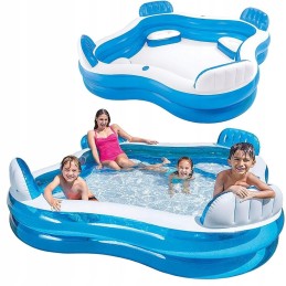 Intex relaksacinis šeimyninis baseinas 4 asmenims, 229x229x66cm