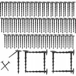 Smeigtukai agrotekstilei, 15 cm, 100 vnt