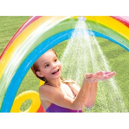 Vandens žaidimų aikštelės baseinas intex rainbow 57453 priedai