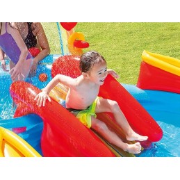 Vandens žaidimų aikštelės baseinas intex rainbow 57453 priedai