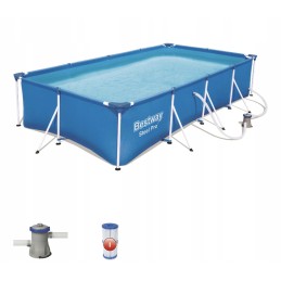 Didelio rėmo sodo baseinas, Bestway filtro siurblys