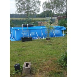 Didelio rėmo sodo baseinas, Bestway filtro siurblys