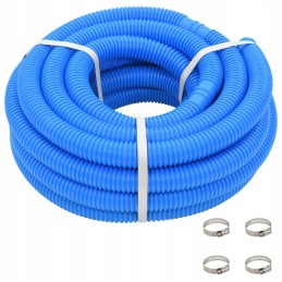 Pool hose with clamps 38 mm 12 m