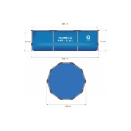 Avenil sodo baseinas 16in1 premium rinkinys + planšetės