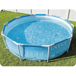 Tvirta sodo baseinas 5in1 intex 305x76 cm sodo rėmo baseino vonia