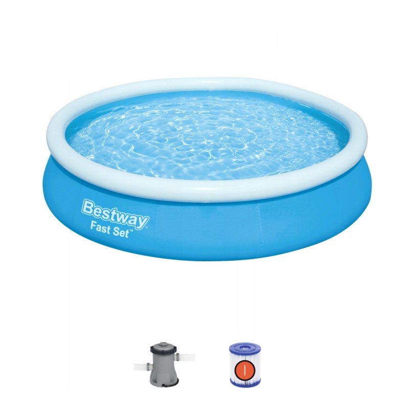 Sodo plėtimosi baseinas 366x76cm 12 pėdų bestway