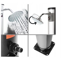 Gartenfreude saulės sodo dušas 35 l 217 cm