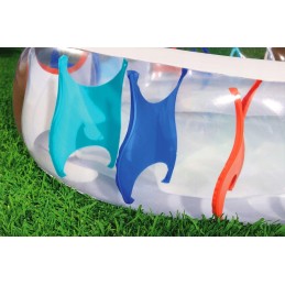 Didelis pripučiamas baseinas 229 x 152 x 51 cm bestway 54066