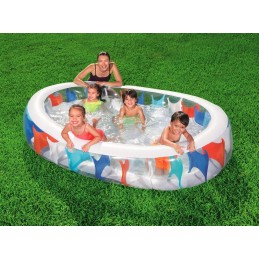 Bestway didelis 229 x 152 x 51 cm pripučiamas baseinas 54066