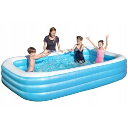 Vaikiškas pripučiamas baseinas bestway 305x183x56cm 54009