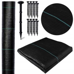 Agrotekstilė nuo piktžolių, agrotekstilė, 1,6x100 m