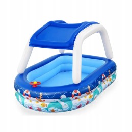 Bestway baseinas su stogu, vairu, irklavimo baseinas 54370