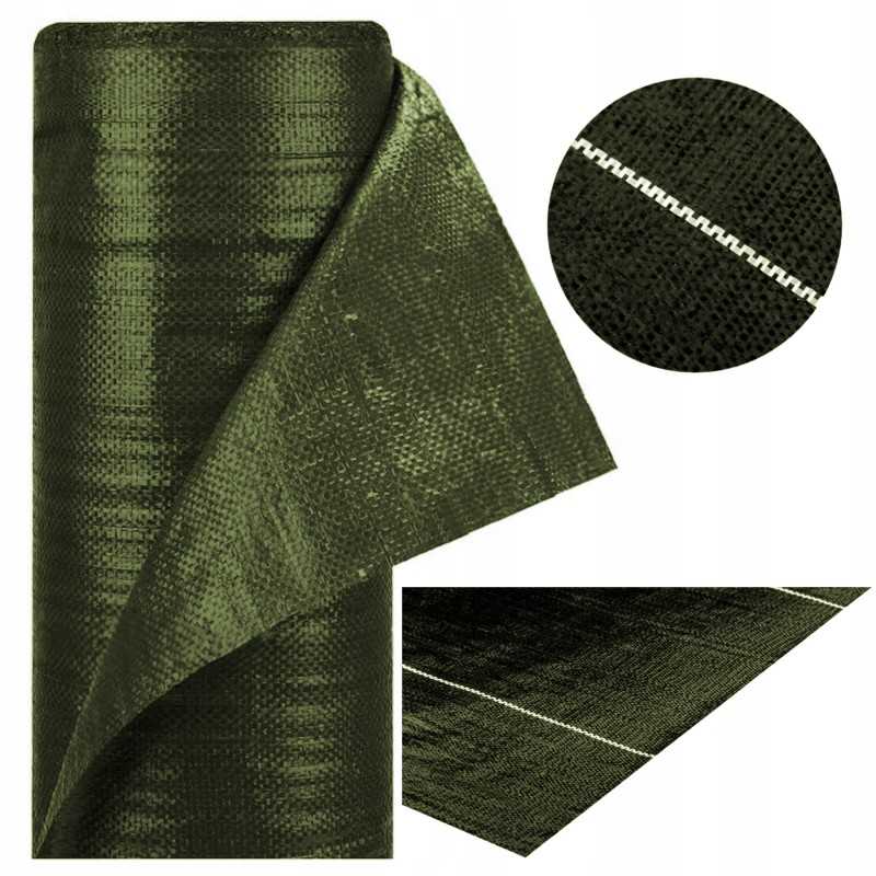 Agrotekstilė nuo piktžolių 1,1 x 100 m agrotekstilė 100 g stipri žalia