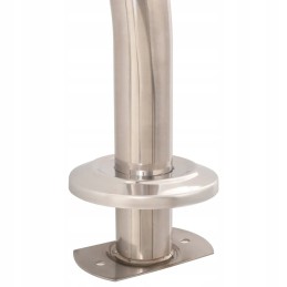 Baseino kopėčios 304 sidabrinės 49x36x158 cm