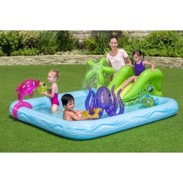 Žaidimų aikštelė sodo fantastiniam akvariumui 239x206x86 bestway čiuožykla