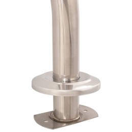 Vidaxl baseino kopėčios su 3 pakopų nerūdijančio plieno 304 120 cm 91759