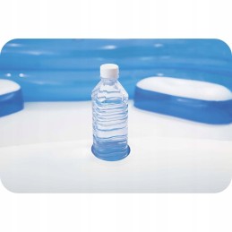 Pripučiamas baseinas su sėdynėmis 229 x 229 x 66 cm intex 56475