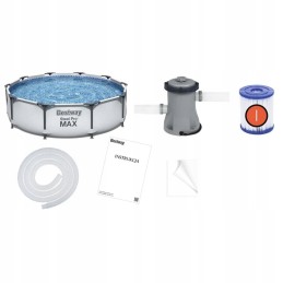 Bestway rėmo baseinas 4678l 305x76cm 8in1 56408