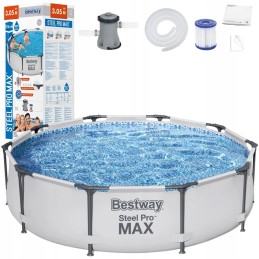 Bestway rėmo baseinas 4678l 305x76cm 8in1 56408