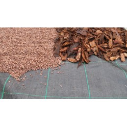 Agromedžiagos mulčiavimas nuo piktžolių sode 100g/m2 uv 100m