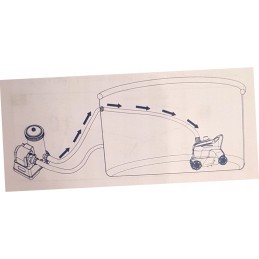 Zx300 automatinis baseino dulkių siurblys