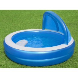 Mega pripučiamas baseinas su stogu 241x140 cm bestway