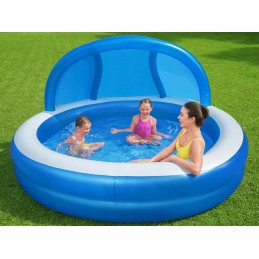 Bestway didelis baseinas su sėdyne, stogas, 241 cm