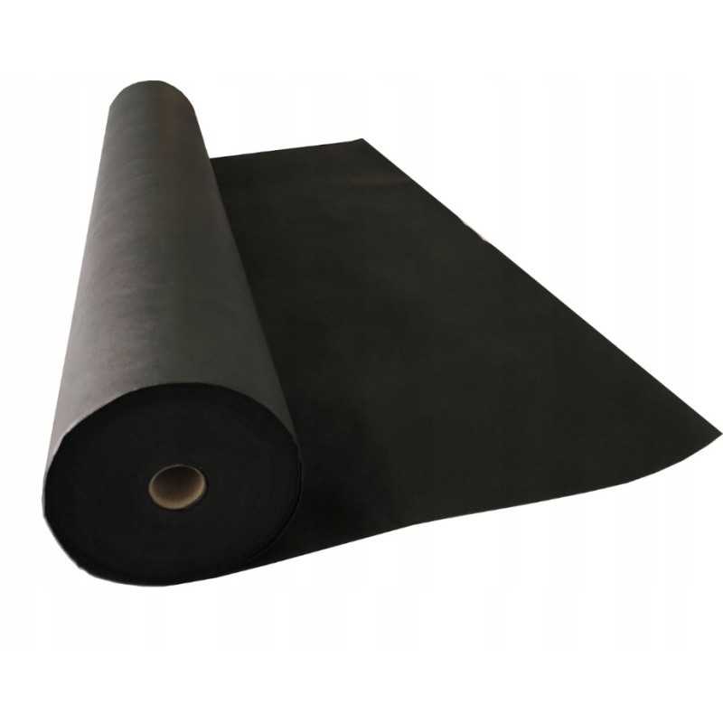 Augalinis audinys pjovimui juodas 160cm x 100 m ant rulono 100 g m2