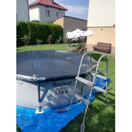 Plieninis sodo baseinas 305x76cm 9in1 bestway naujas