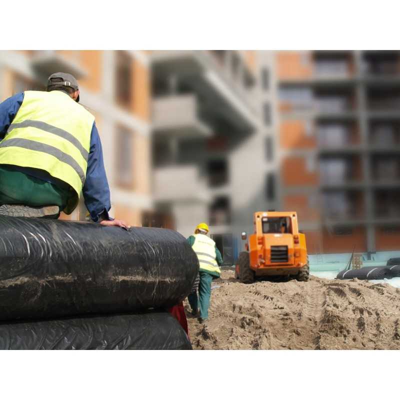 Pes500c sertifikuota geotekstilė, matmenys 4m x 4m