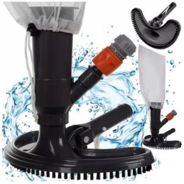 Dulkių siurblys pašalina nešvarumus nuo baseino dugno