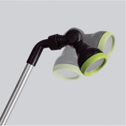 Sunny stiliaus saulės dušas 8 l, kalkių spalvos