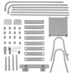 Bestway 4 pakopų flowclear baseino kopėčios 132 cm