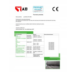 Pes500c sertifikuota geotekstilė, matmenys 4m x 4m